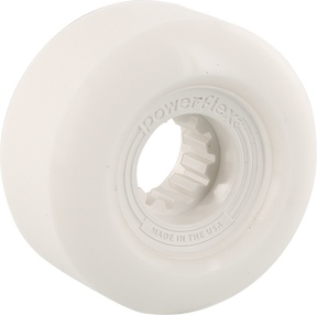 POWERFLEX GUMBALL 56mm 83b WHT/WHT WHEELS SET