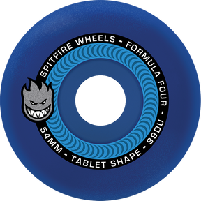 SPITFIRE F4 99A TABLET 54MM ICE BLU WHEELS SET