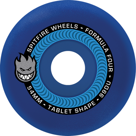 SPITFIRE F4 99A TABLET 54MM ICE BLU WHEELS SET