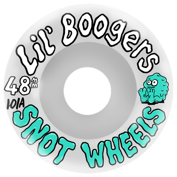 SNOT LIL BOOGERS 48MM 101A WHITE WHEEL SET