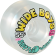SNOT WIDE BOYS 55MM 101A CLEAR YELLOW WHEELS SET