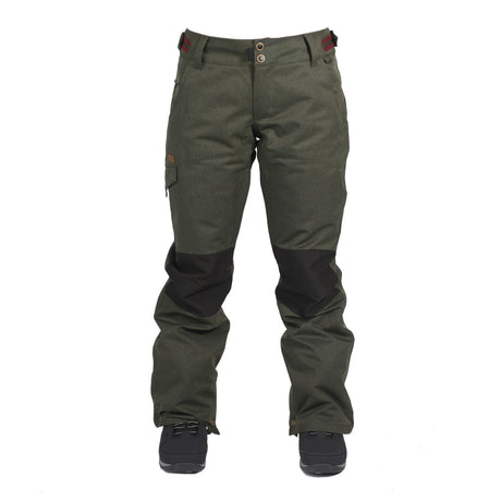 Ride Roxhill Pants Womens Olive Black S
