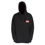 Ride Bar Zip Hoody Mens Black
