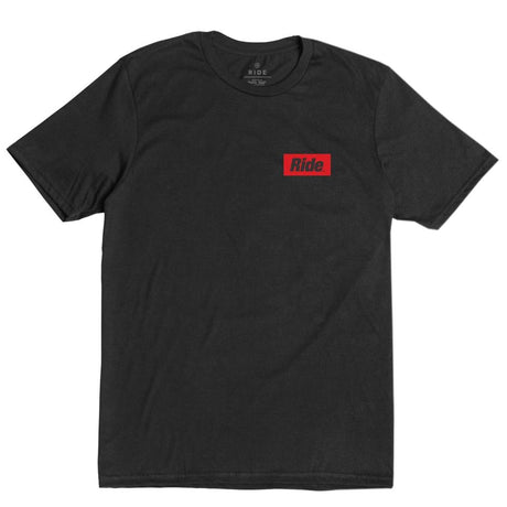 Ride Bar Tshirt Mens Black S