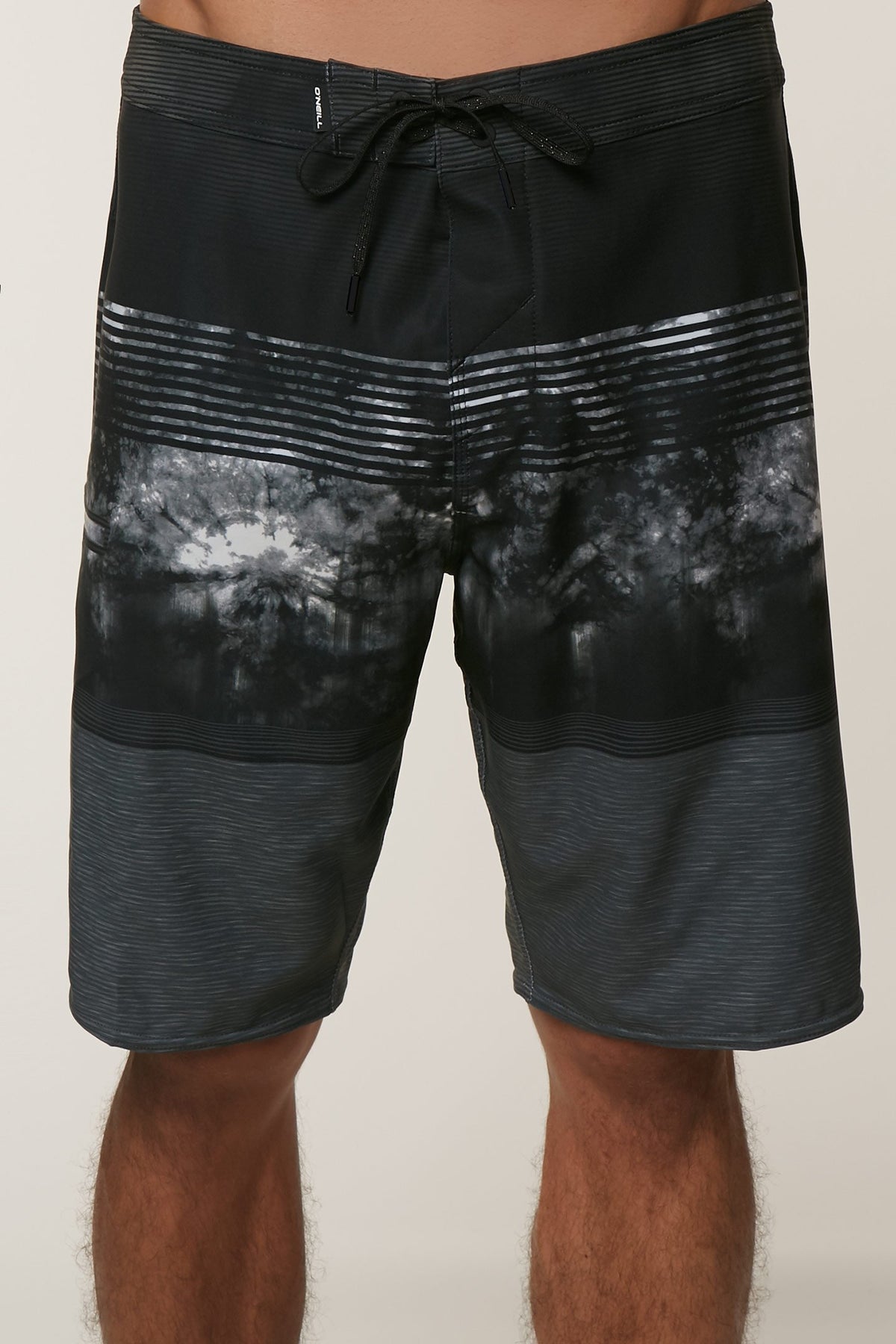 Oneill HyperFreak Trunks Mens Black White Grey