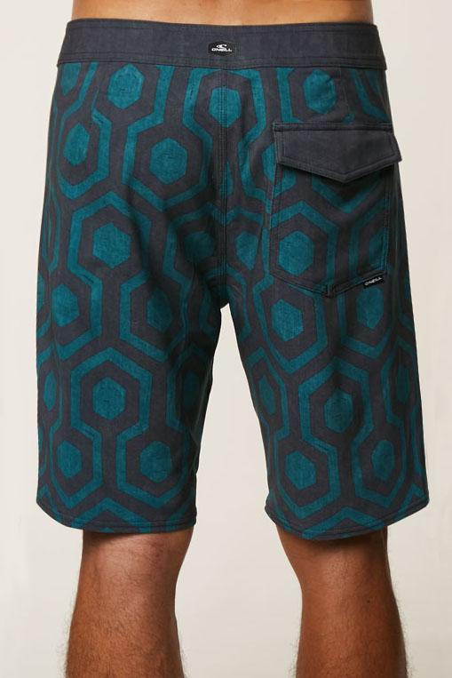 Oneill HyperFreak Wrenched Trunks Mens Steel Grey