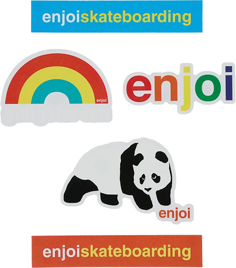 ENJOI 5 PACK ASSORTED DECALS