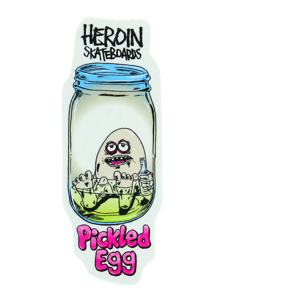 HEROIN PICKLED EGG 12PK STICKERS
