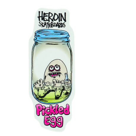 HEROIN PICKLED EGG 12PK STICKERS