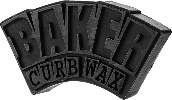 BAKER ARCH LOGO CURB WAX BLACK