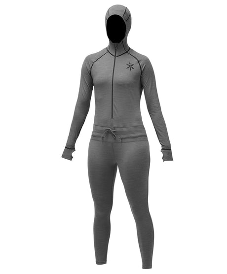 AIRBLASTER Merino Ninja Suit Womens Natural Black