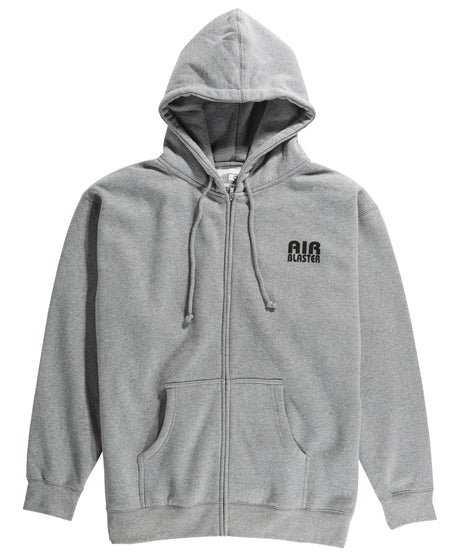 AIRBLASTER Team Zip Hoodie Gun Heather L