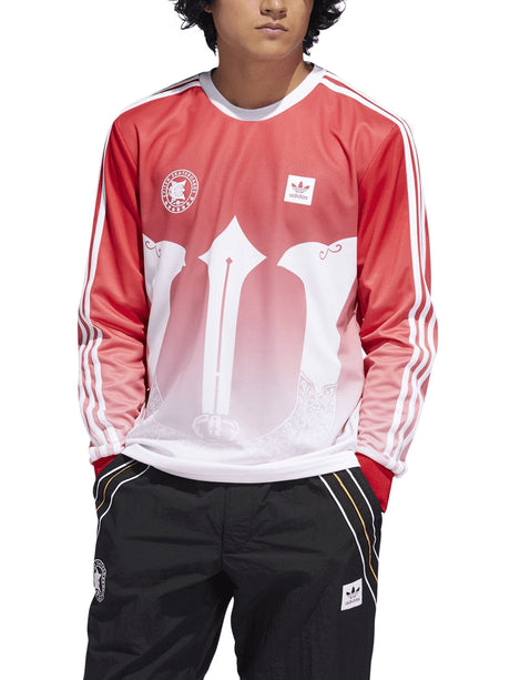 Adidas x Evisen Jersey Scarlet White S