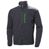 Helly Hansen Crew SoftShell Jacket Mens Graphite Blue S