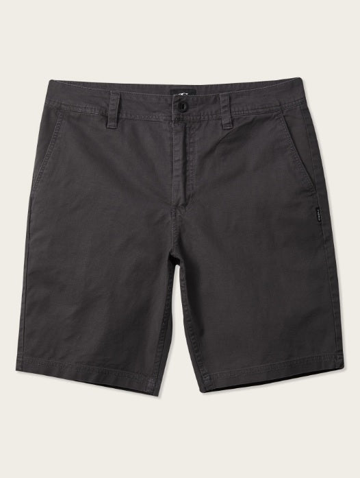 Oneill Jay Stretch Chino Shorts Dark Charcoal 31