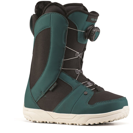 Ride Sage Snowboard Boots Womens Green Black 7.5