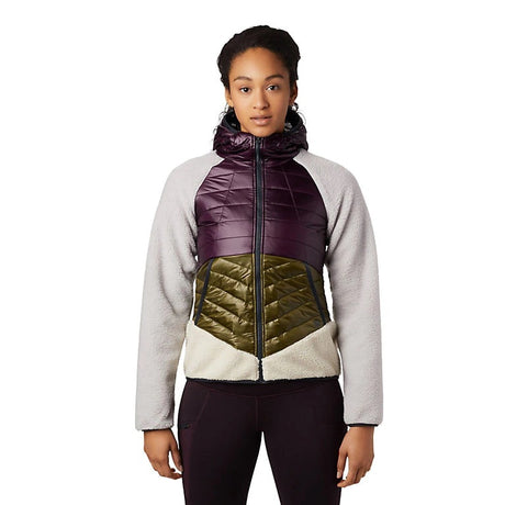Mountain Hardwear Altius Hybrid Hoody Womens Darkest Dawn S