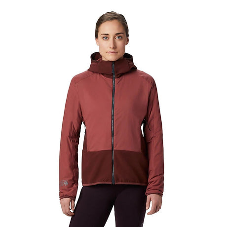 Mountain Hardwear KOR Strata Climb Hoody Womens Washed Rock M