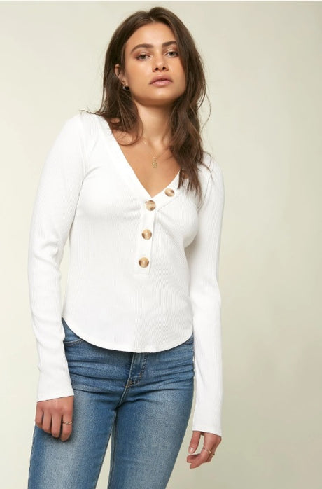 Oneill Riell Sweater Womens White