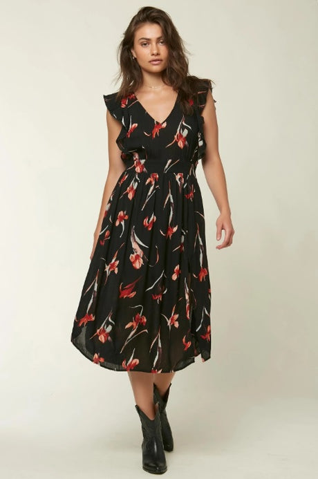 Oneill Amberylynn Dress Womens Black