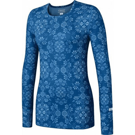 Terramar Cloud Nine 2.0 Printed Scoop Womens Lagoon Alpine Small