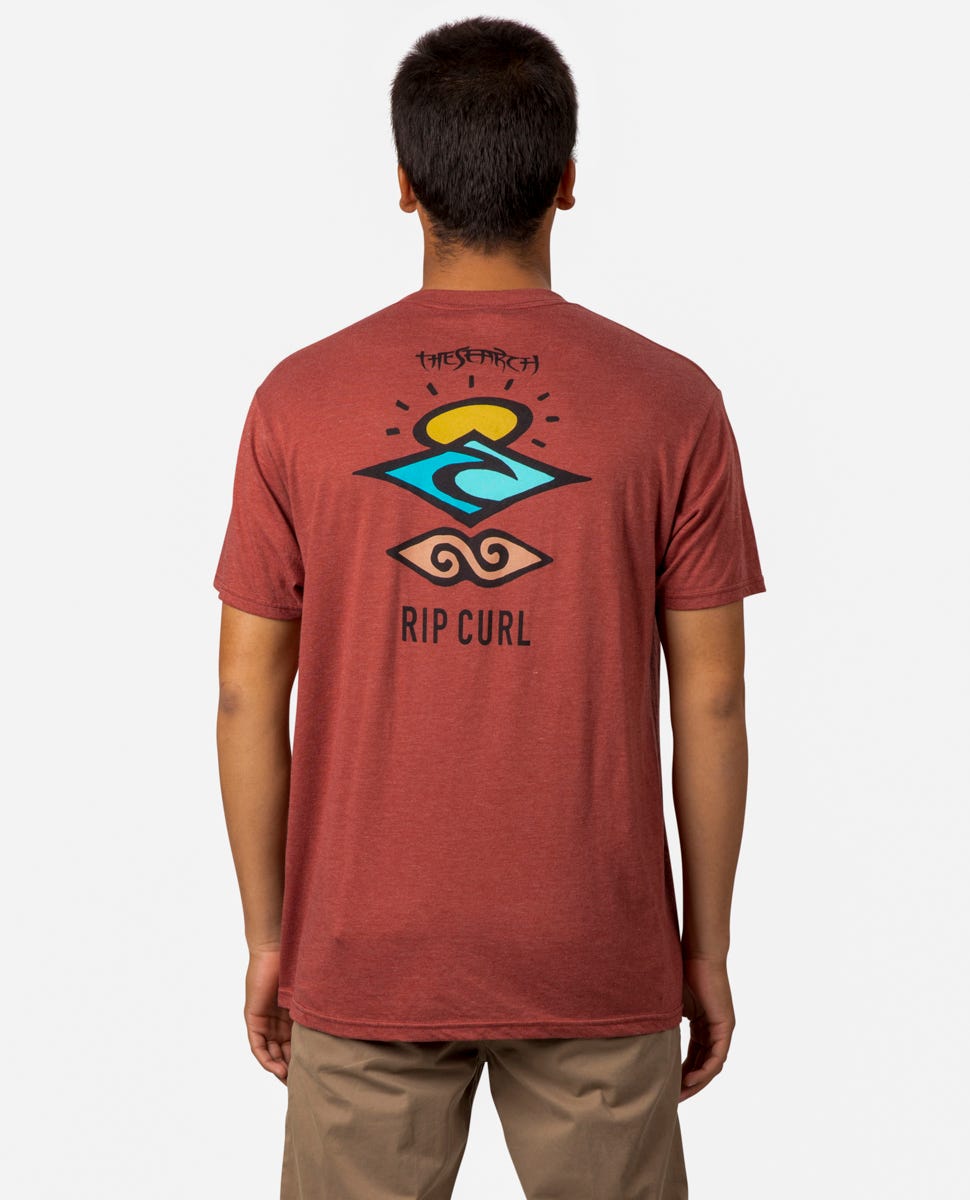 Rip Curl Search Roots Pre Tshirt Brick