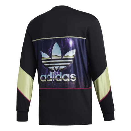 Adidas x Metro LongSleeve Tshirt Black Yellow S