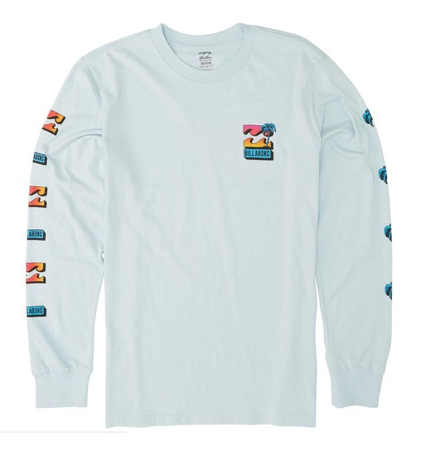 Billabong BBTV LongSleeve TShirt Coastal Blue