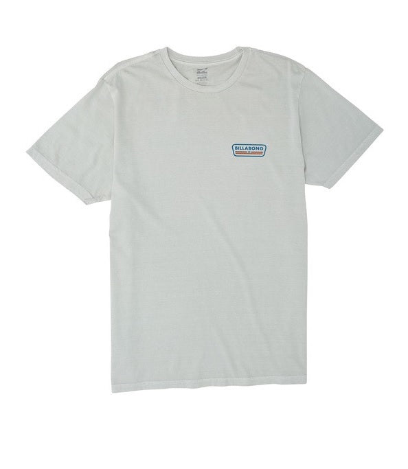 Billabong Badge SS TShirt Silver