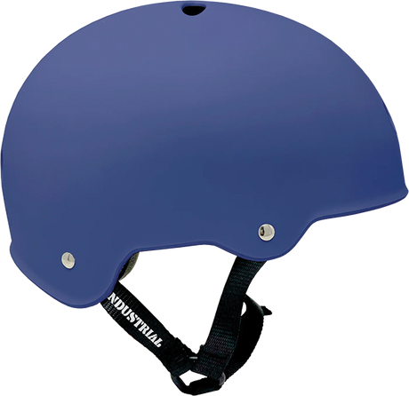 INDUSTRIAL FLAT BLUE SKATE HELMET SM