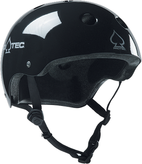 PROTEC Classic CERTFIED GLOSS BLK-S SKATE HELMET