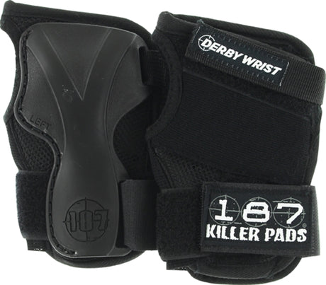 187 DERBY WRIST GUARD LARGE  BLACK