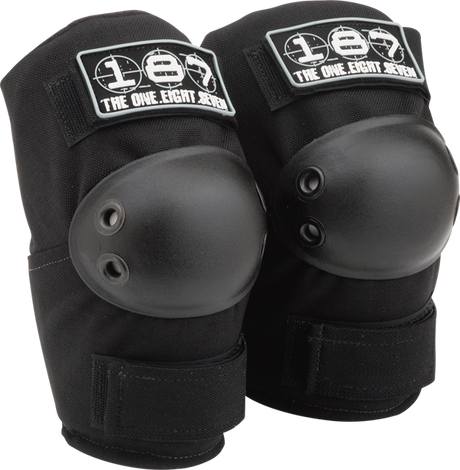 187 ELBOW PADS LARGE  BLACK