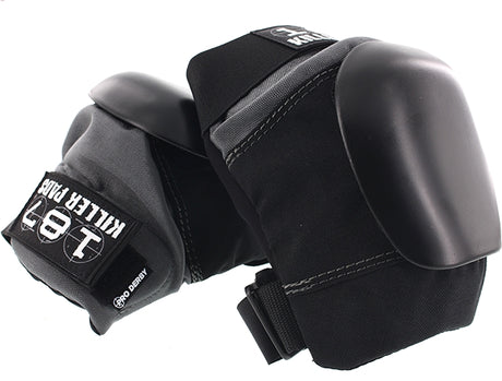 187 PRO DERBY KNEE PADS XLARGE BLK/GREY