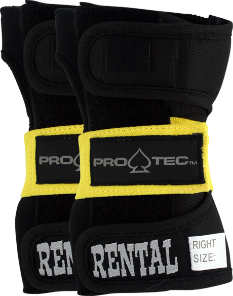 PROTEC RENTAL WRIST SMALL BLK YEL