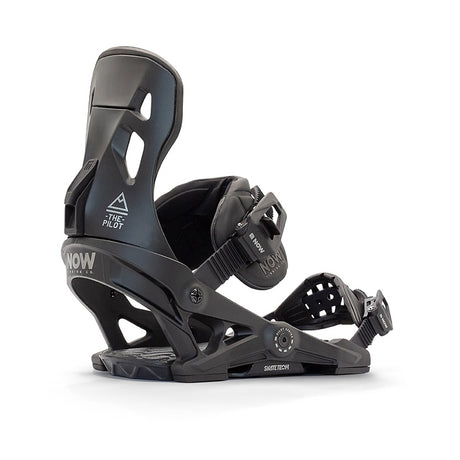 NOW Pilot Snowboard Bindings Black Black L