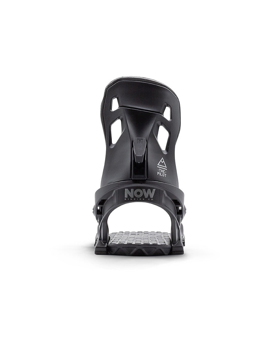 NOW Pilot Snowboard Bindings Black
