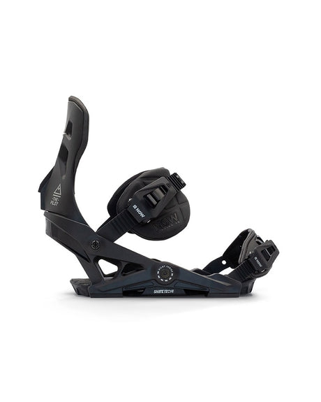 NOW Pilot Snowboard Bindings Black Black L