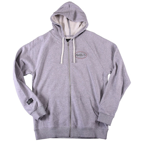 Hyperlite Throttle Zip Hoodie Grey Heather M