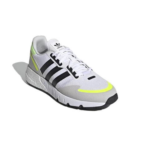 Adidas ZX 1K Boost Sneaker Shoes White Black 9.5