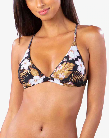 Rip Curl PlayaBella Xback Tri Swim Top Black