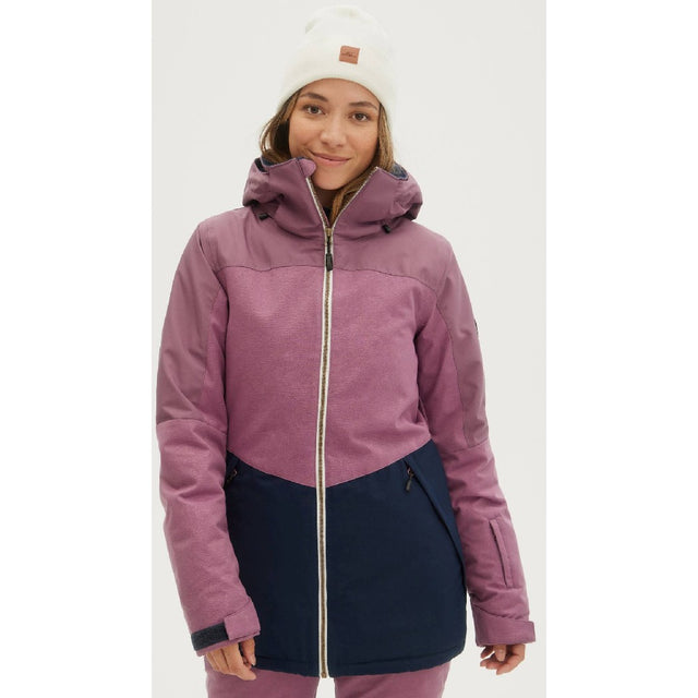 Oneill Halo Jacket Womens Berry Large