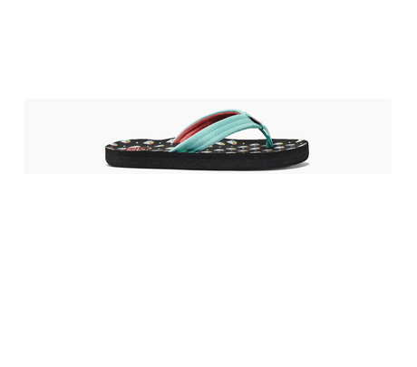 Reef Ahi Snow Cone Sandals Kids Mint Pink 2k-3k