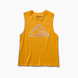 Reef Crystal Muscle Tank Womens Gold S