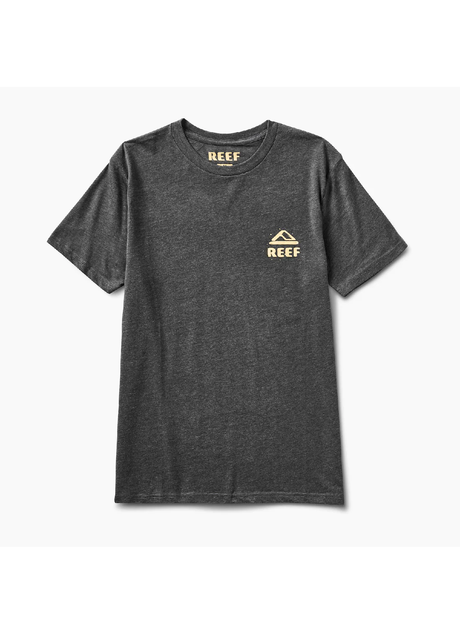 Reef Arba SS Tshirt Mens Charcoal XL