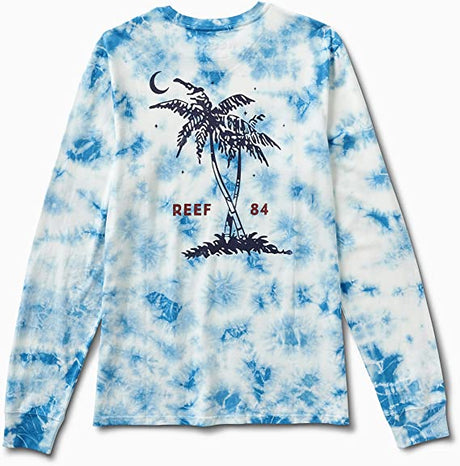 Reef Noche Longsleeve Tshirt Mens Ocean Tie Dye S
