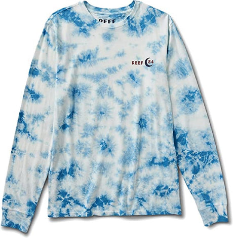 Reef Noche Longsleeve Tshirt Mens Ocean Tie Dye M