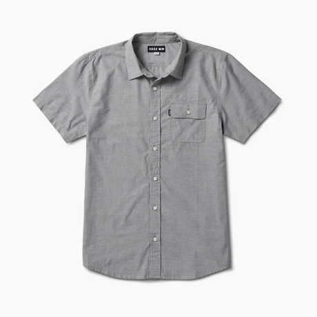 Reef Winfred SS Poplin Woven Mens Shade M