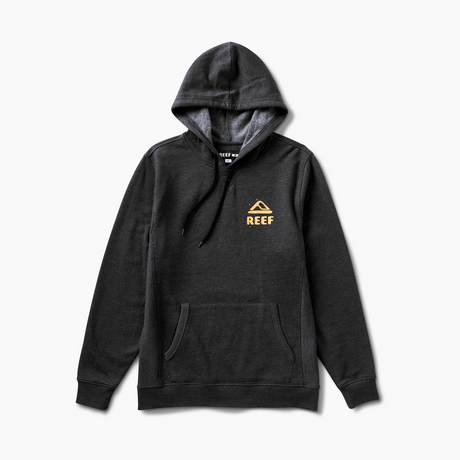 Reef Pima Pullover Hoodie Mens Charcoal L