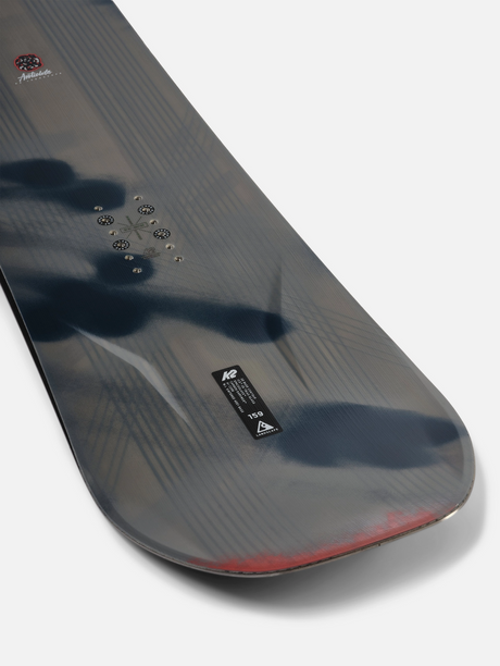 K2 Antidote Snowboard 2025 Clear Woodgrain 159